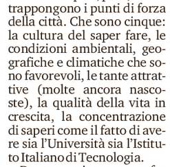 2021 12 13 Fondazione Garrone Tracce per il futuro di Genova tra crisi demografica ed industriale ritaglio nodi Il Secolo XIX