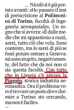 2025 07 04 scuola esame di maturita Genova un ragazzo si iscrivera al politecnico di Torino per frequentare ingegneria aerospaziale RITAGLIO 01 Il Secolo XIX
